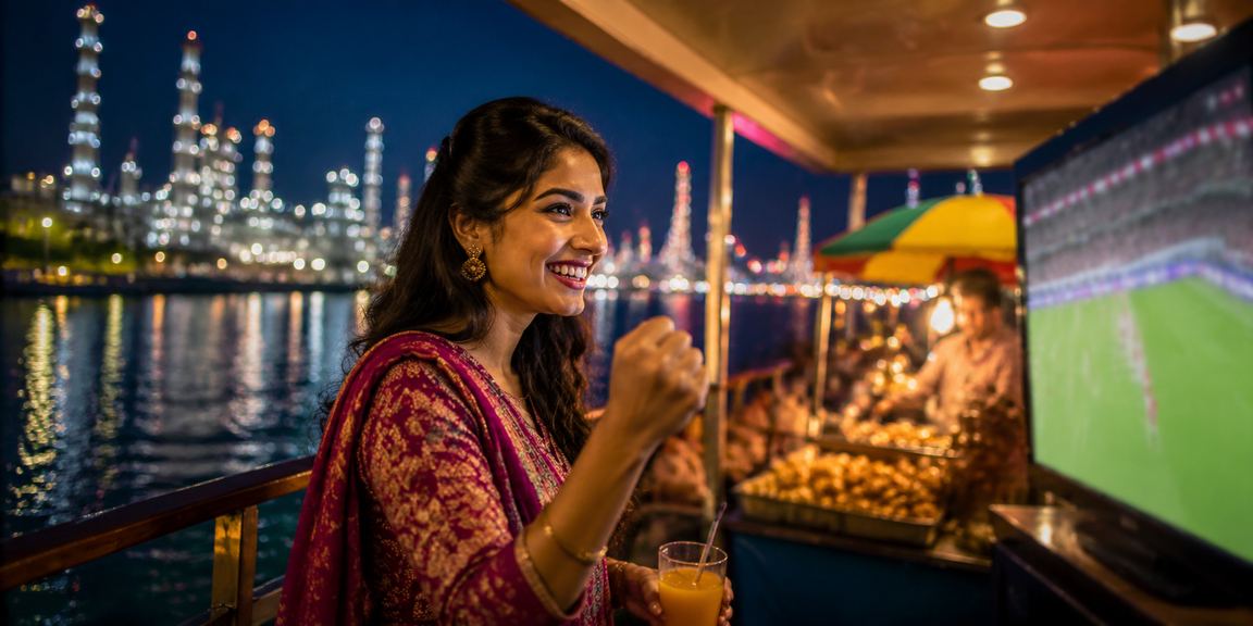 গাজীপুরে রাতের বাজারে বেটিং উৎসবের আলোকসজ্জা